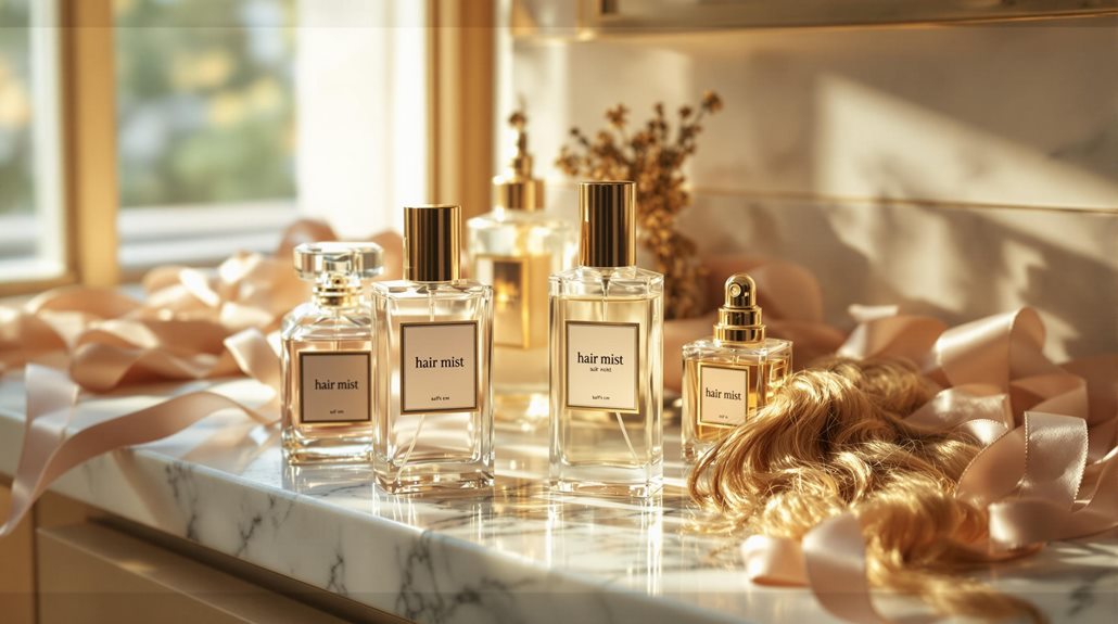 selecting aromatic hair fragrance