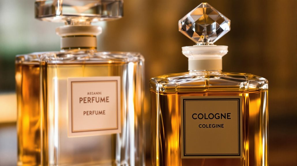 cologne versus perfume comparative analysis