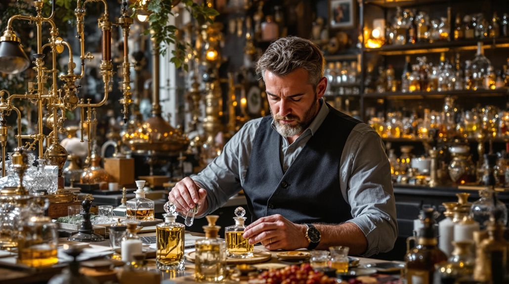 artisans crafting olfactory masterpieces