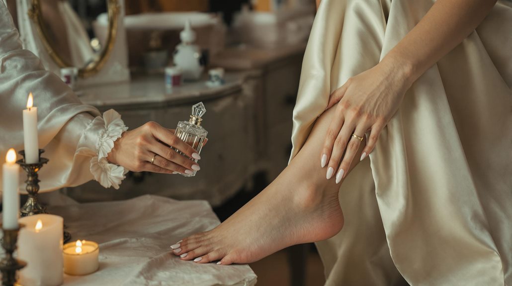 centuries old fragrant ankle adorning tradition