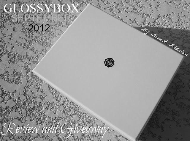 Glossybox September 2012 photo 0
