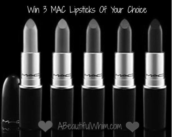 BEAUTY GIVEAWAY: MAC LIPSTICK OR EYESHADOW OF YOUR CHOICE image 2