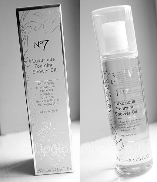 No7 Luxurious Foaming Shower Oil Review image 0