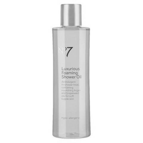 No7 Luxurious Foaming Shower Oil Review image 1